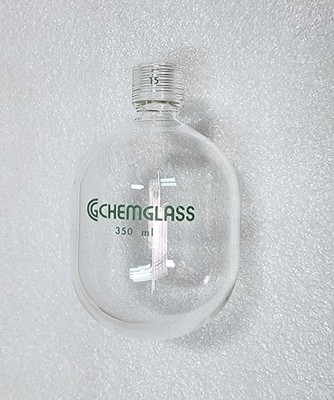 ChemGlass  CG-1880-32  Pressure Vessel, 350mL  Round Bottom, #15 Vessel Only