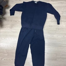 Men's Navy Jogger Sweatpants  Hoodie Set - Casual  Comfortable