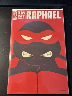 TEENAGE MUTANT NINJA TURTLES: TMNT BEST OF RAPHAEL #1 VF 8.0 IDW BAGG & BOARD