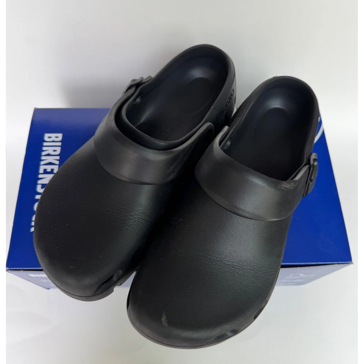 BIRKENSTOCK Birki’s “Profi” Rubber Slip On Clog Men\'s US7/W9 EU 40 Black Professional Shoe Swedish Type Profi Birki | Mercari main image 4