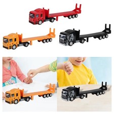 Tow Truck Toy Construction Vehicles Flatbed Trailer Construction Truck Toy for
