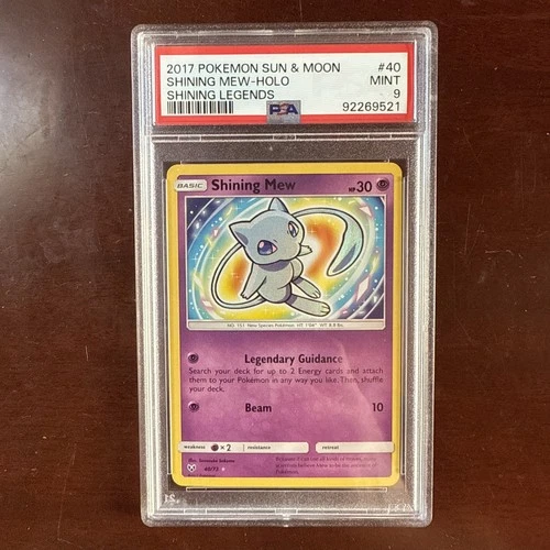 PSA 9 Shining Mew