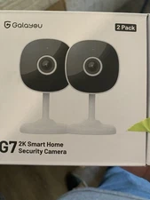 Galayou G7 Smart Home Security Camera Indoor WiFi 2K Camera 2 Way Audio