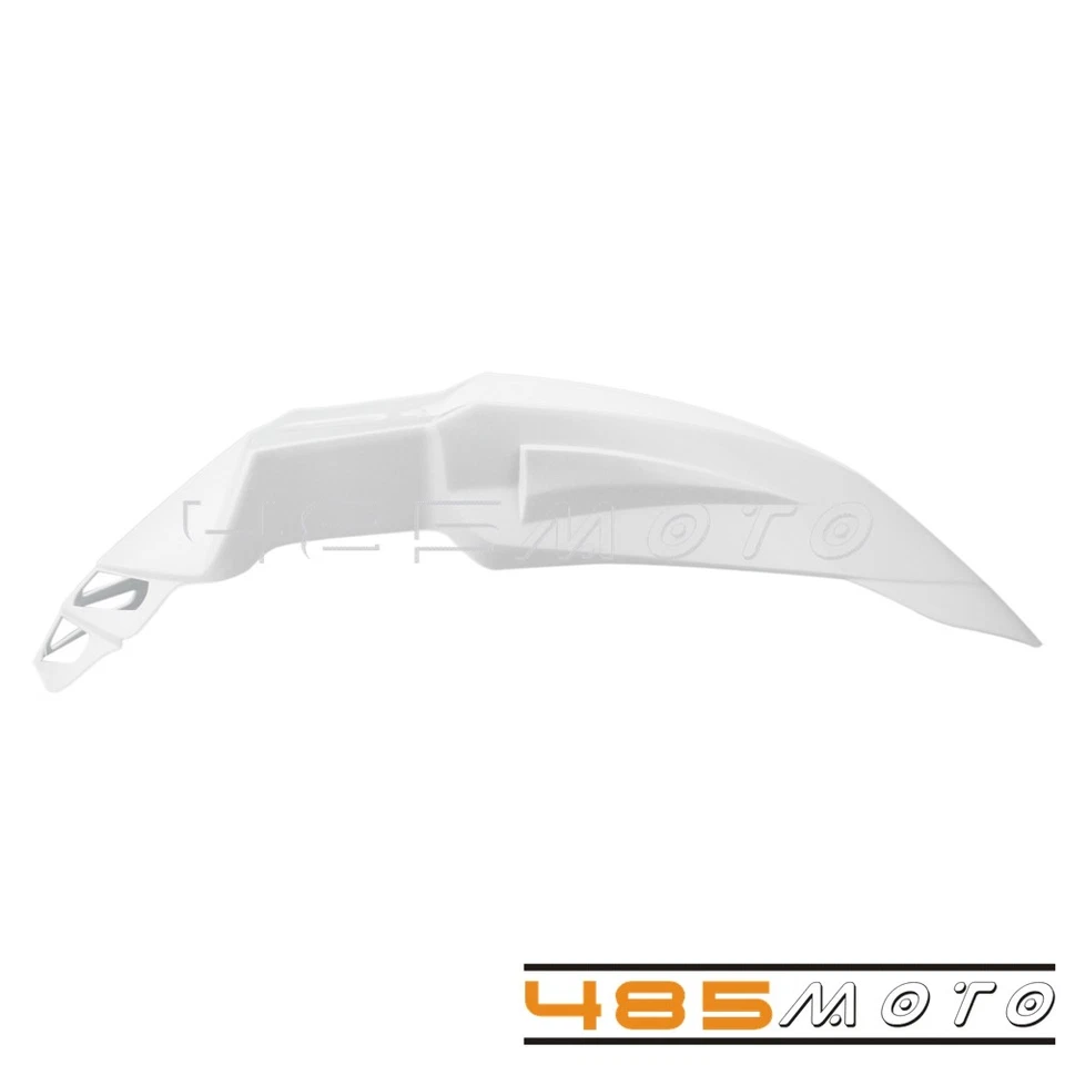 Guardabarros delantero Supermoto blanco para moto Honda CRF250X CRF250R Dirt Pit Foto 4 de 4