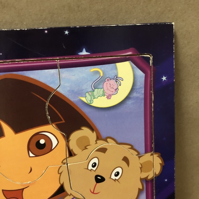 Dora The Explorer and Boots Sleepy Time Puzzle! Playskool! 2008! eBay