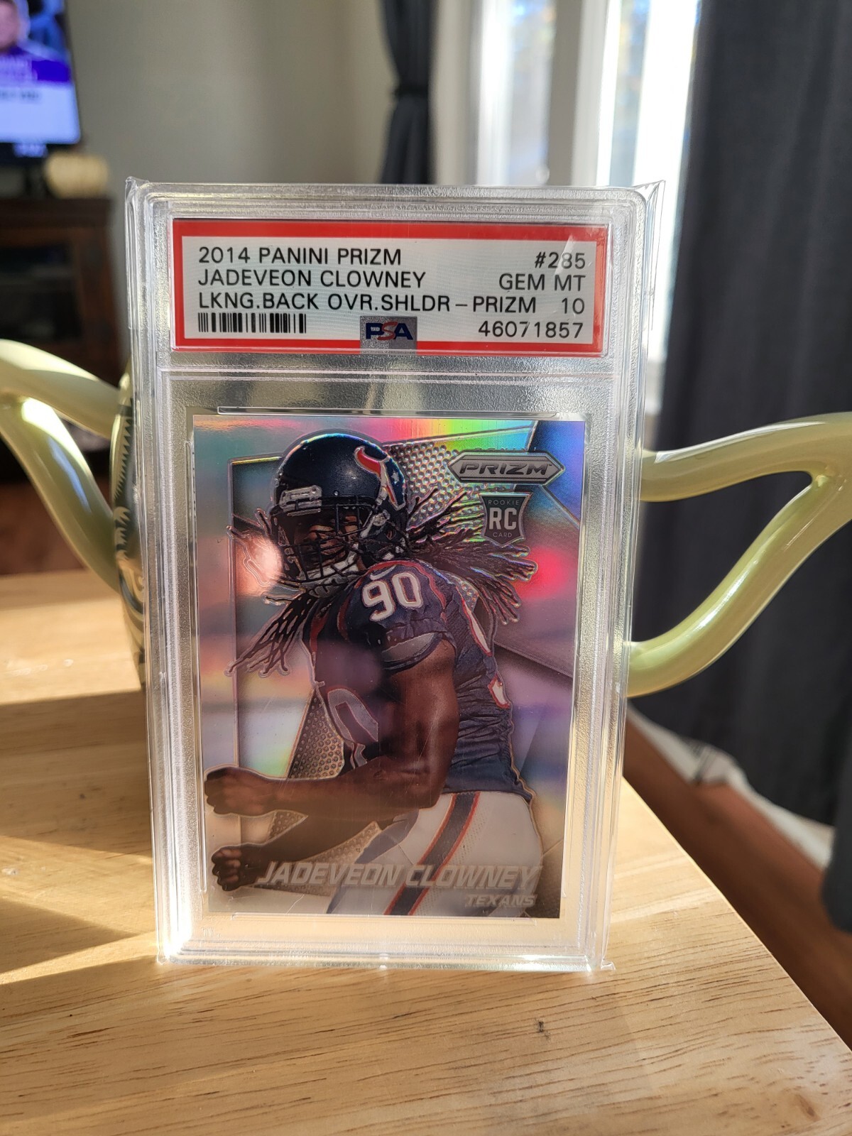 Jadeveon Clowney Panini Prizm #285 Looking Back Over Shoulder-Prizm