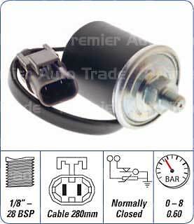 Oil pressure gauge sensor for Nissan GQ PATROL 3.0L 89-97 RB30 2 Yr Wty - Bild 5 von 6