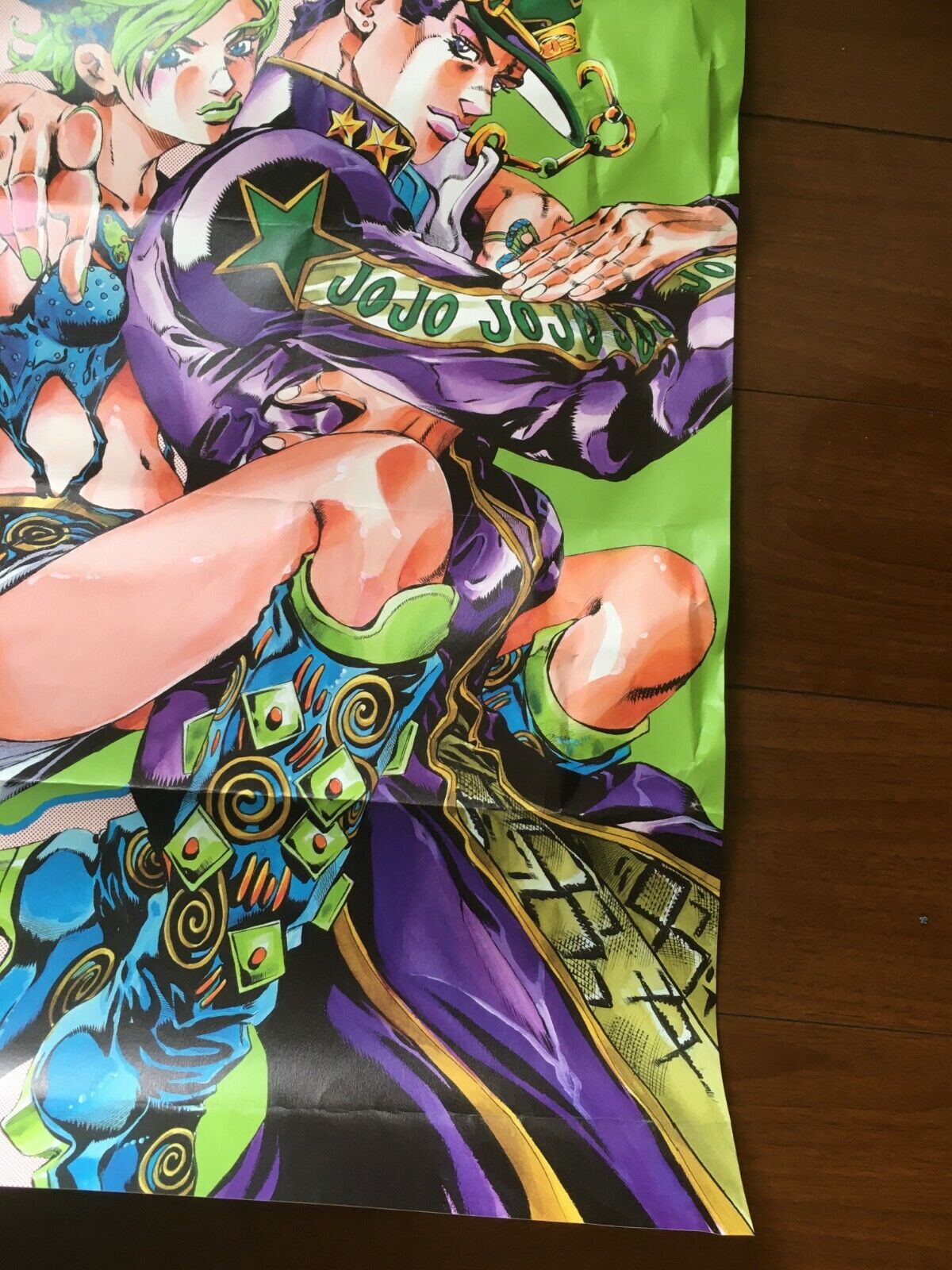 Jojo Exhibition JoJo's Bizarre Adventure Part 6 Stone Ocean Poster