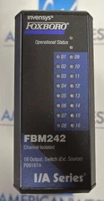Invensys FOXBORO FBM242 - Channel Isolated 16 Output Switch - USED - P0916TA