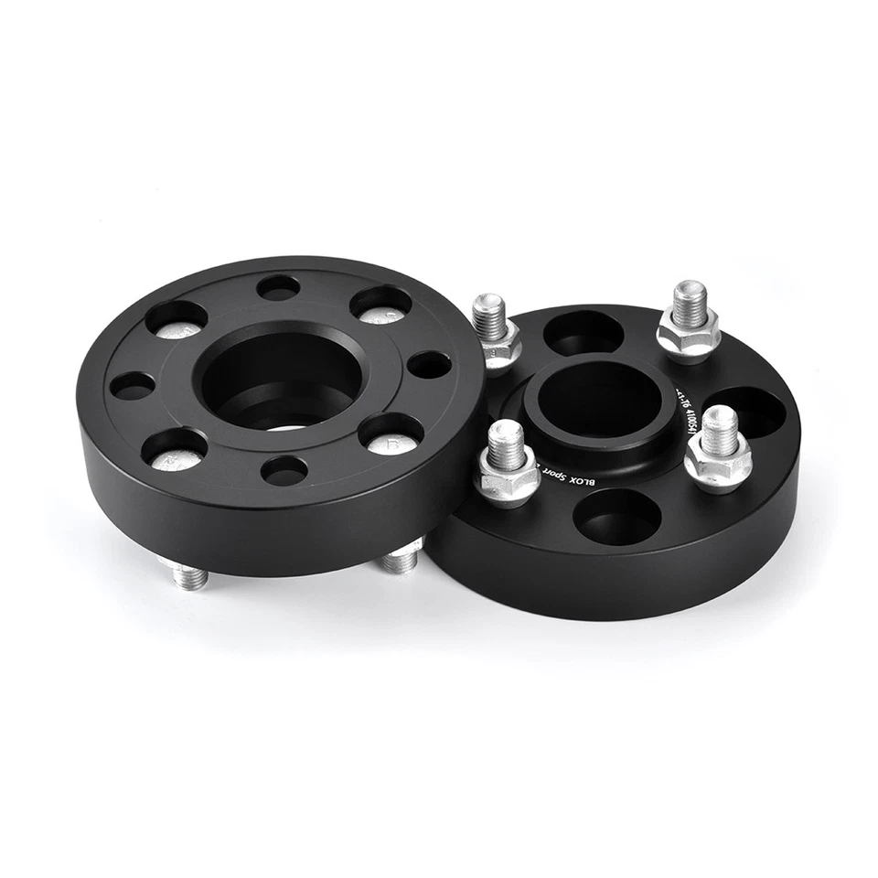 2x Espaciador de rueda de aluminio para aviones de 25 mm 4x114,3 para Nissan S13 200SX, Sentra Foto 4 de 4