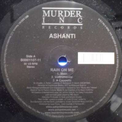 Ashanti - Rain On Me 12'' Vinyl Schallplatte 118214