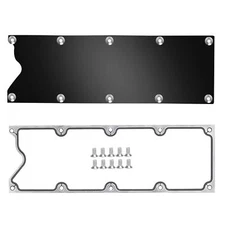 Billet Knock Sensor Delete LS6 LSX & GASKET Plate For LS Gen 3 VALLEY PAN Cover