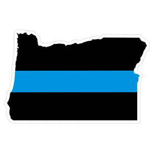 Oregon-OR-State-Thin-Blue-Line-Police-Sticker-Decal-214-Made-in-U-S-A