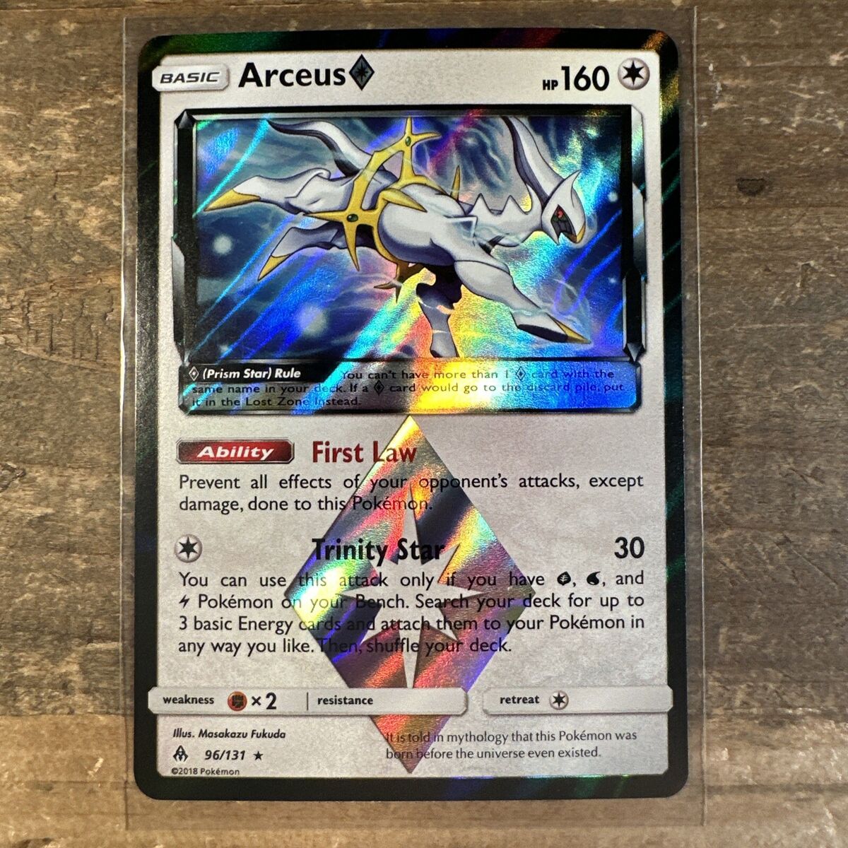 Arceus 96/131 Pokémon card from Forbidden Light for sale at best price