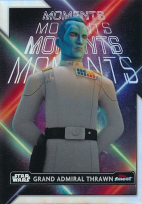 FM-24 GRAND ADMIRAL THRAWN 2023 Topps Finest Star Wars MOMENTS