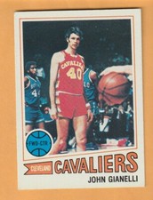 John Gianelli Cleveland Cavaliers 1977-78 Topps #31 Pacific Tigers 10O