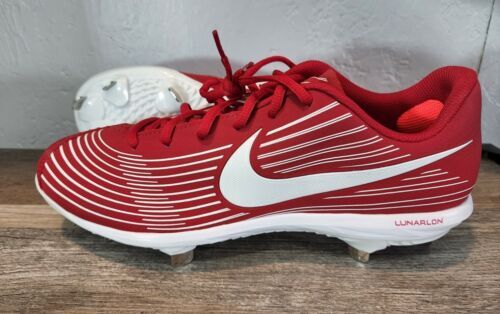Vintage 2008 Nike Keystone Low Baseball Cleats Men\'s 11‎ Red White 317087-611 Nike Red 11 US Baseball & Softball Shoes & Cleats for Men  main image 3