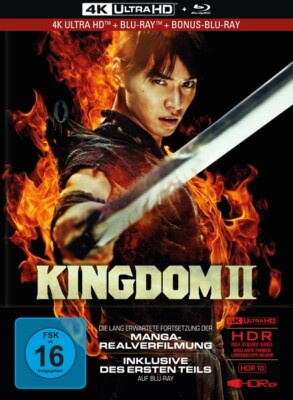 KINGDOM 2 ? FAR AND AWAY - LIMITED MEDIABOOK 3 ULTRA HD BLU-RAY NEU