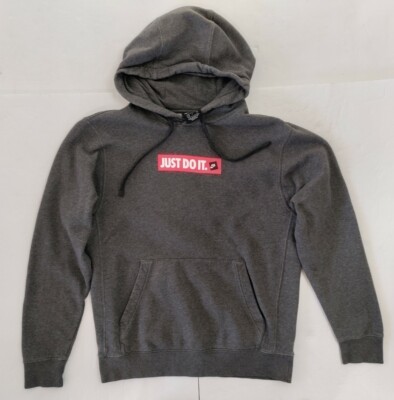 nike just do it grey hoodie