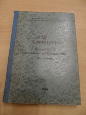 Original DDR NVA Dienstvorschrift A 103/1/214 System WP-M Grundelemente und 1978