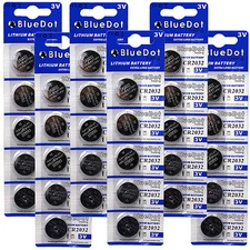 30Pcs CR2032 DL2032 Lithium Button Cell Battery FREE SH ~ ECR2032 5004LC 3 Volt