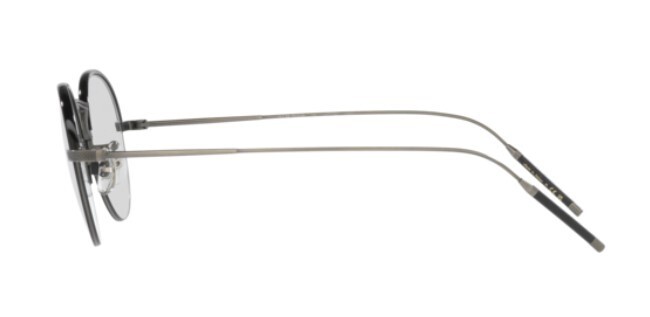 Oliver Peoples OV1290T TK 6 5076 Pewter/Black Round Unisex