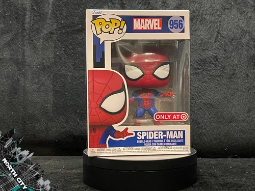 Funko Pop #956 Spider-Man (Marvel) Target Exclusive w/ protector