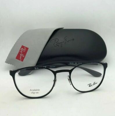 New RAY-BAN Rx-able Eyeglasses RB 6355 2503 50-20 145 Matte Black