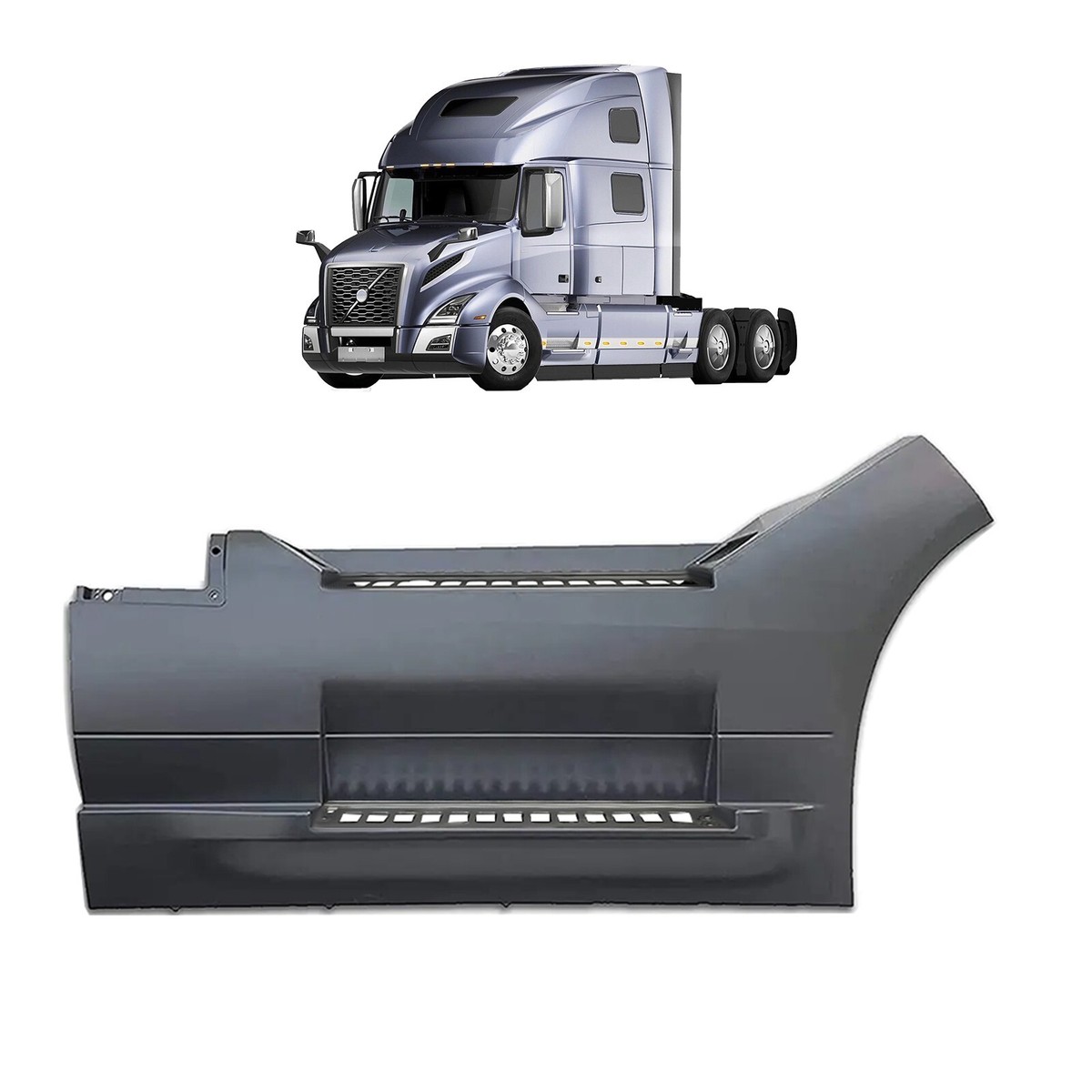 Front Step Fairing Skirt Panel for Volvo VNL 2018-2024 Passenger