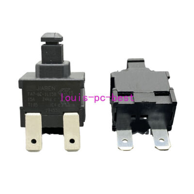 1PCS   Power ON OFF Switch Push Botton 2 Pin 15A 24Vd.c T105 FA7-6C-1L15B