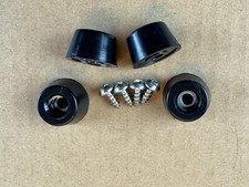 4 New FEET & hardware for Vintage Fisher Scott Tube Amplifiers Foot Parts