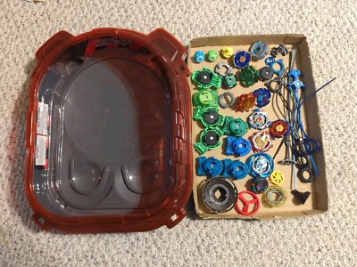 Beyblade Burst Turbo Slingshock Rail Rush Battle Stadium Launchers Blades  Etc