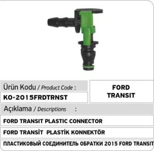 Siemens Common Rail Injector Leak Off Connector 1 Way (Ford Transit)