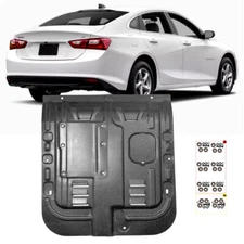 For Malibu 2016-2018 1.5L Engine Splash Shield Chassis Armor Under Guards Black