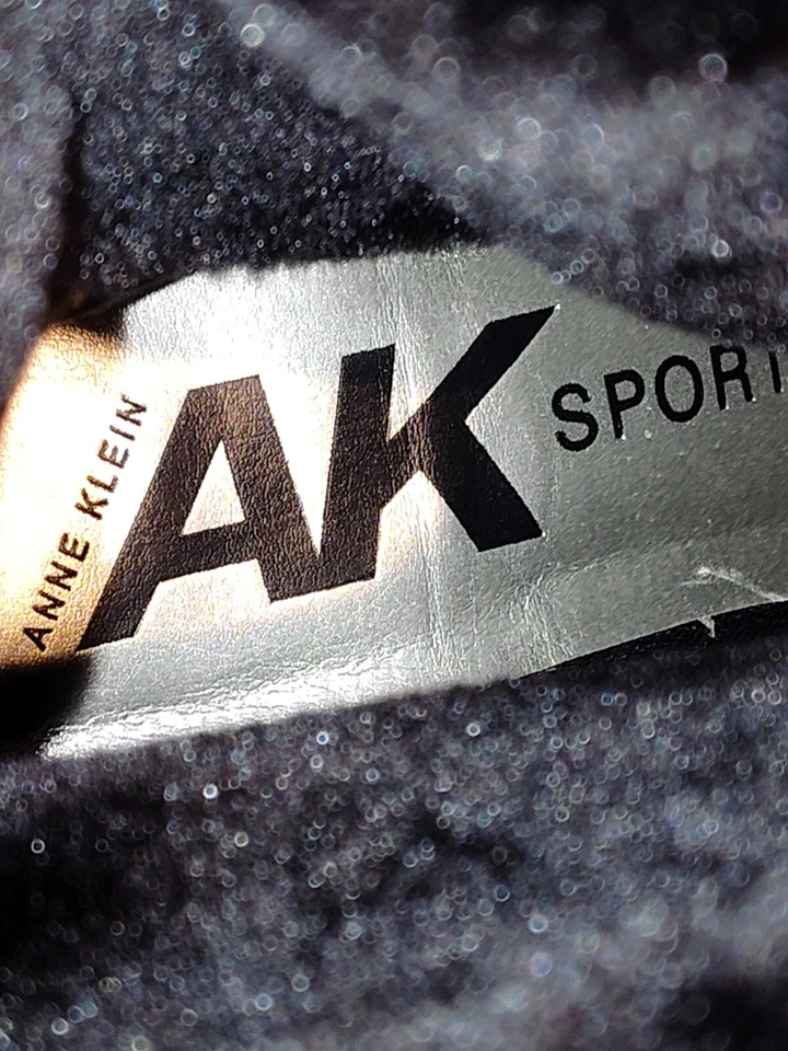 Botas Anne Klein Sport Heward negras de gamuza imitación piel de oveja media pantorrilla talla 6,5 M Foto 3 de 4