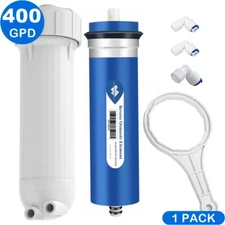 10 Pack 400 GPD Reverse Osmosis RO Membrane Maple Syrup Water Filter Housing Set