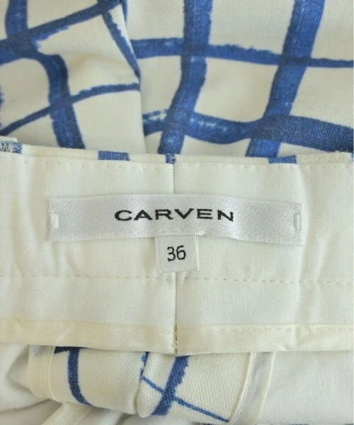 Pantalones CARVEN (Otros) BlancoxAzul (Ver Patrón) 36 (Aprox. S) 2200535018046 Foto 3 de 4