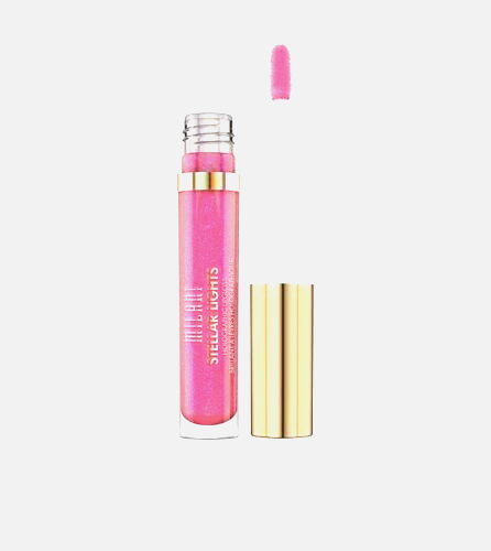 New Milani Stellar Lights, Holographic Lip Gloss (Lipgloss)- 04 PRISMATIC PINK