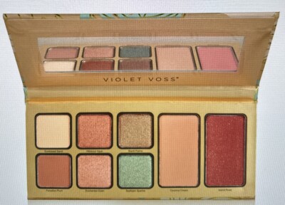 Violet Voss Pretty in Paradise All in One Face & Eye Shadow Palette 14.2 g NIB