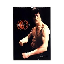 Bruce Lee calendar 2027/28 personalised choose start month