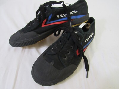Feiyue FE LO 1920 Martial Art Black Blue Red Lifting Canvas Casual Parkour Sz 9