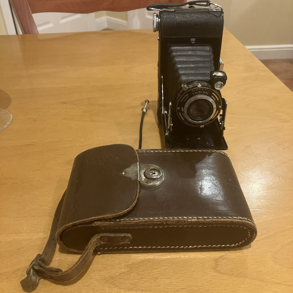 Ensign 320 Selfix Folding 120 Film Camera with Ensar Anastigmat