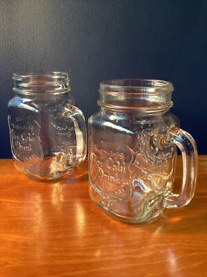 X2 Masion Glas Gläser Werbung Qualität Erfrischend Eiskalt Getränke Est 1841