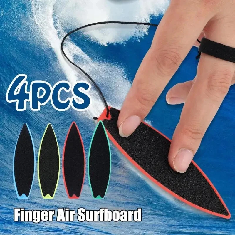 4 Pack Finger Surfboard, Kids Toy Finger Surf Boards, Fingertip