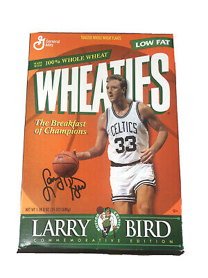 Commemorative Larry Bird Boston Celtics Wheaties box empty HOF | eBay