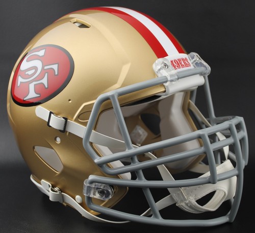 SAN FRANCISCO 49ers NFL Riddell SPEED Authentic Football Helmet RONNIE ...