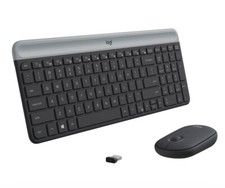 Logitech - MK470 Slim Wireless Keyboard and M...