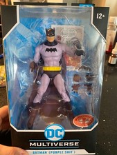 McFarlane DC Multiverse BATMAN  PURPLE SUIT  PLATINUM EDITION MIB