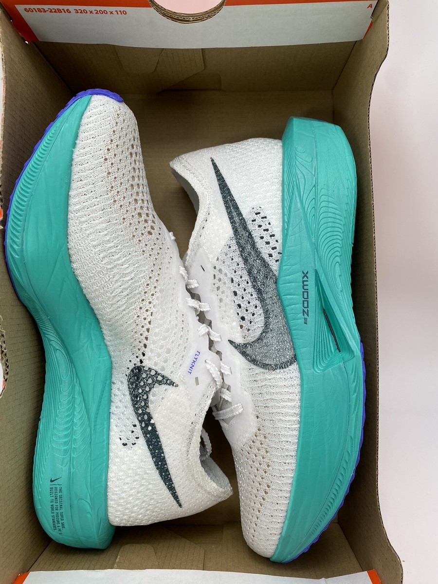 新品 ZOOMX VAPORFLY NEXT% 3 JADE 28cm Nike Womens Vaporfly Next Percent 3 - White/Deep Jungle-Jade