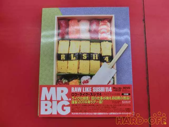 MR.BIG / Raw Like Sushi 114 Deluxe Edition[Blu-ray+3DVD+4HQCD+CD